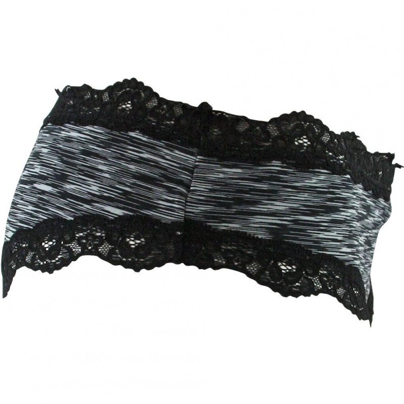 SWEETIZ Shorty Femme Dentelle TGASS1 Noir Gris