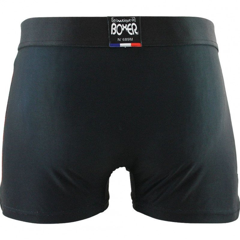 Boxer Homme FRAISE Rouge et Noir