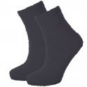 TWINDAY Chaussettes Femme Microfibre DOUDOUNIE Gris plomb