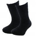 Chaussettes Femme DOUDOUNIE Noir et Uni