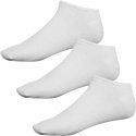 TWINDAY Lot de 3 paires de Socquettes Enfant Coton LESBLANCHES Blanc