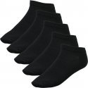 TWINDAY Lot de 5 paires de Socquettes Enfant Coton LESNOIRS Noir