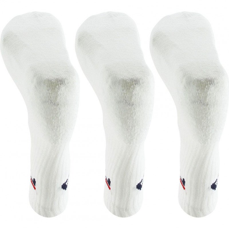 LOT DE 3 Chaussettes Chaussettes Homme CALZE Blanc et Marine
