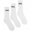 FILA Lot de 3 paires de Chaussettes Homme Coton CALZE Blanc