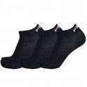 FILA Lot de 3 paires de Socquettes Homme Coton CALZA Noir