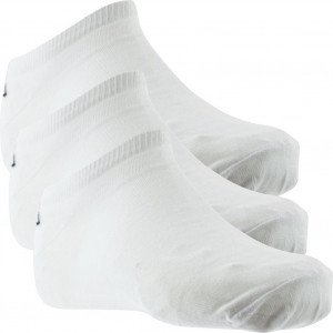 FILA Lot de 3 paires de Socquettes Homme Coton CALZA Blanc