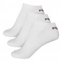 LOT DE 3 Socquettes Chaussettes Homme CALZA Blanc et Noir