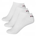 FILA Lot de 3 paires de Socquettes Homme Coton CALZA Blanc