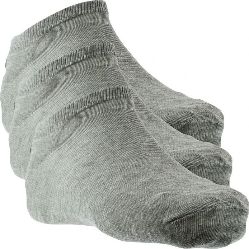 LOT DE 3 Socquettes Chaussettes Homme CALZA Gris et Souris