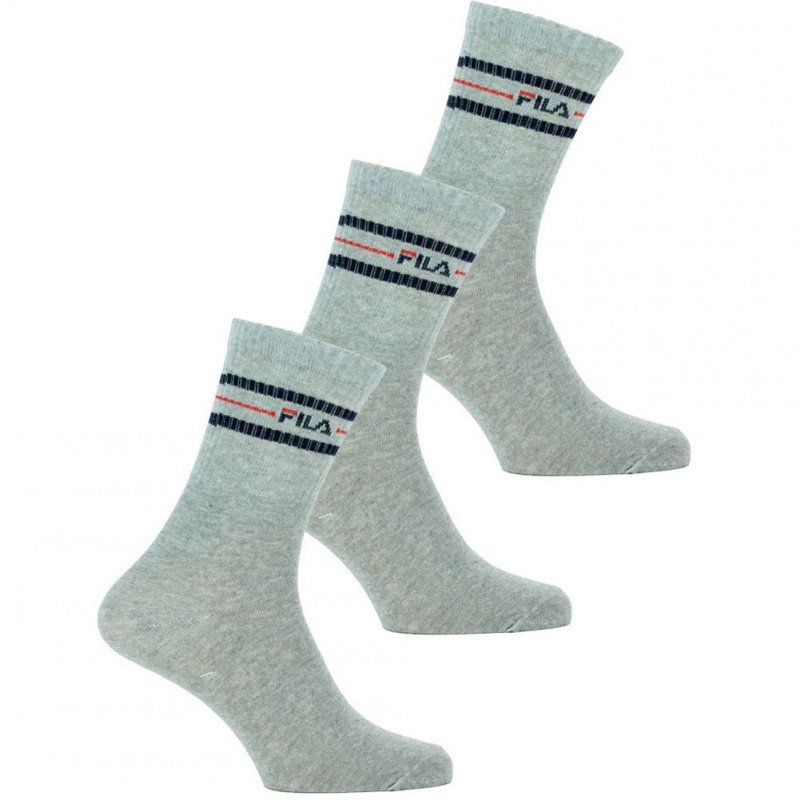 LOT DE 3 Chaussettes Chaussettes Homme NORMAL Gris et Souris