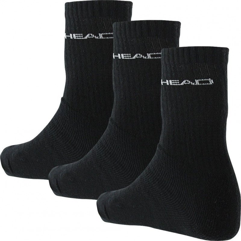 LOT DE 3 Chaussettes Chaussettes Mixte CREW Noir et Blanc