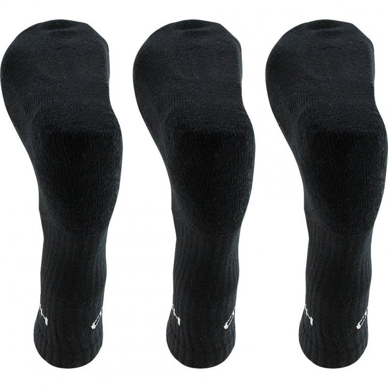 LOT DE 3 Chaussettes Chaussettes Mixte CREW Noir et Blanc