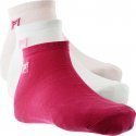 FILA Lot de 3 paires de Socquettes Femme Coton LOWCUT Rose