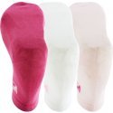 FILA Lot de 3 paires de Socquettes Femme Coton LOWCUT Rose