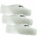 PUMA Lot de 3 paires d'Invisibles Mixte Coton FOOTIEX3 Blanc