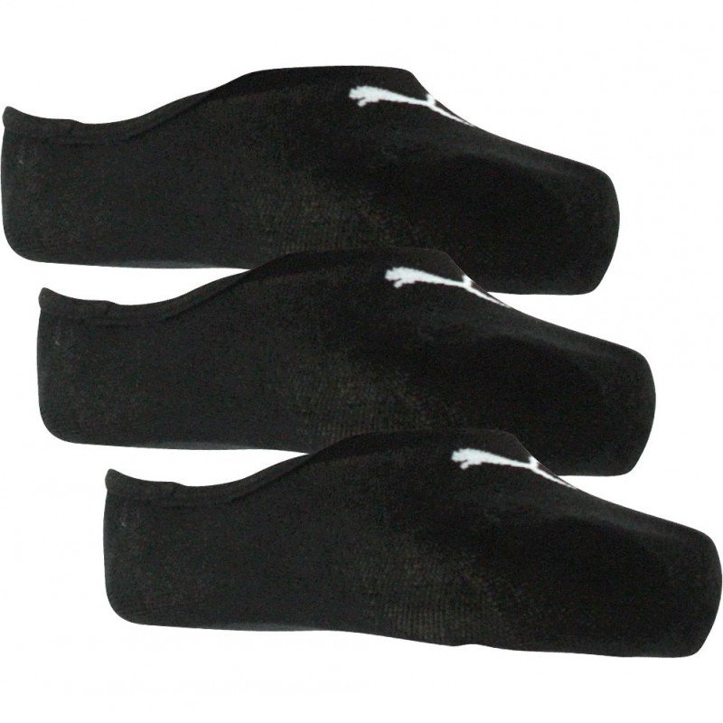 LOT DE 3 Invisibles Chaussettes Mixte FOOTIEX3 Noir et Beige