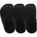 LOT DE 3 Invisibles Chaussettes Mixte FOOTIEX3 Noir et Beige