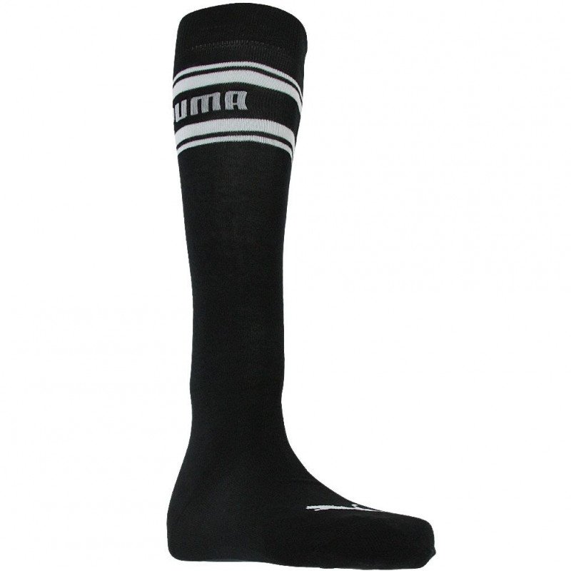 PUMA Chaussettes Hautes Femme Coton KNEEHIGH Noir