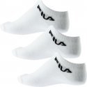 FILA Lot de 3 paires de Socquettes Garçon Coton CALZ Blanc
