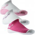 FILA Lot de 3 paires de Socquettes Fille Coton CALZ Rose