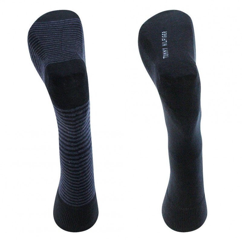 LOT DE 2 Chaussettes Chaussettes Homme SMALLSTRIPE Bleu et Marine