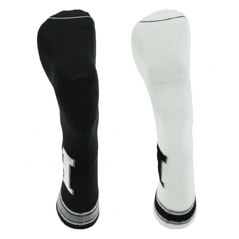 LOT DE 2 Chaussettes Chaussettes Homme PATCH Noir et Blanc