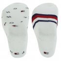 LOT DE 2 Socquettes Chaussettes Homme SNEAK Blanc et Marine