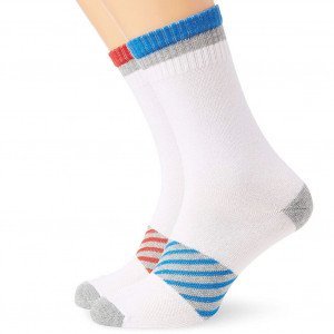 Paire de chaussettes TECHNOTAPE blanches en polyester - Taille 39/42