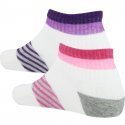 DIM Lot de 2 paires de Socquettes Femme Microfibre QUARTER XTEMP Blanc