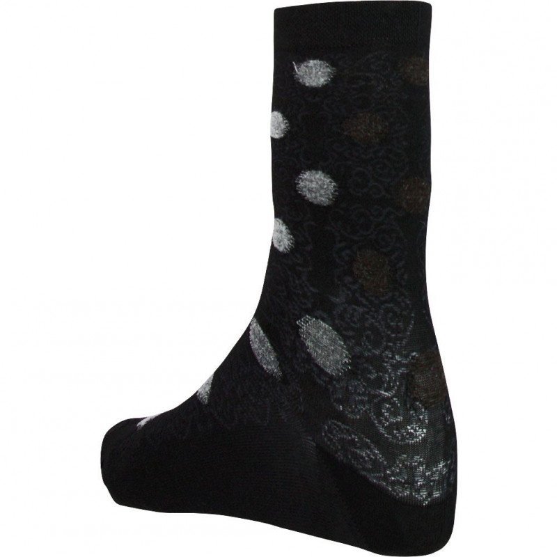 Chaussettes Femme BIGPOIS Noir et Gris