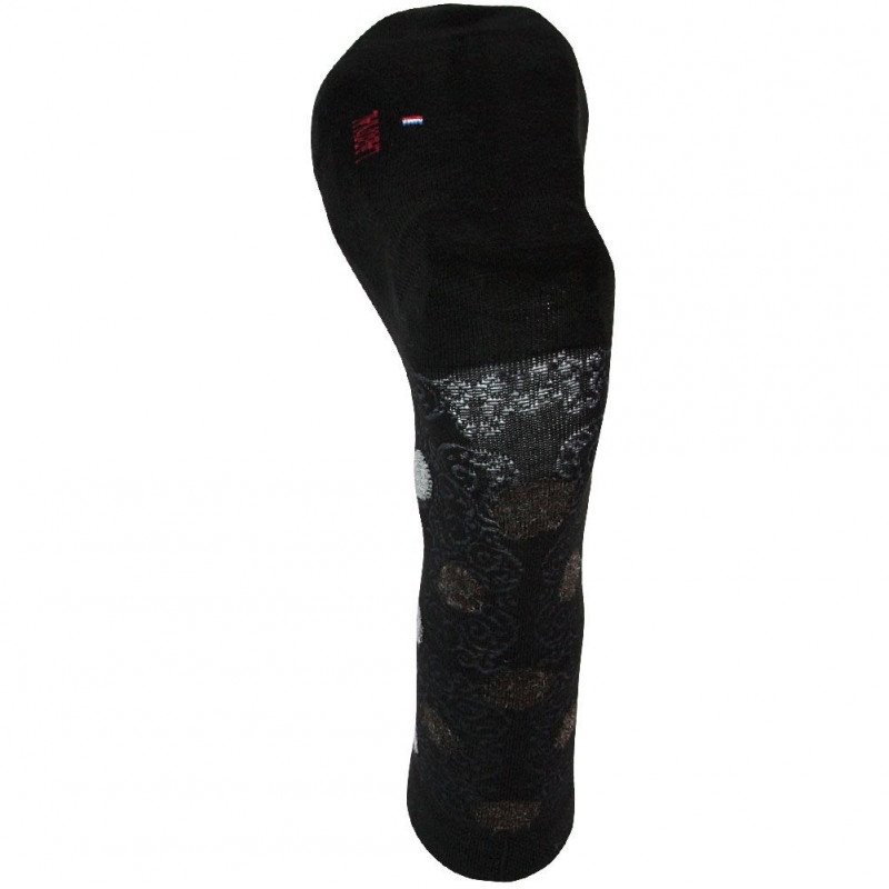 Chaussettes Femme BIGPOIS Noir et Gris