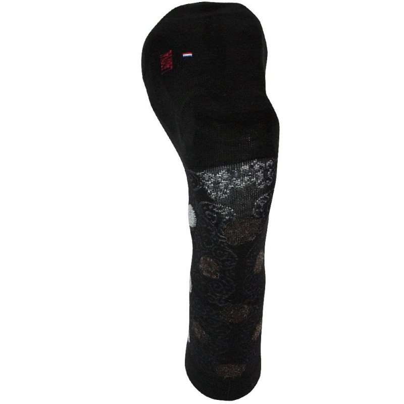 LABONAL Chaussettes Femme Viscose BIGPOIS Noir