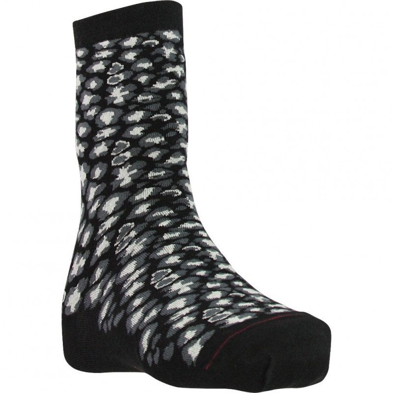 Chaussettes Femme LEOP Noir et Gris
