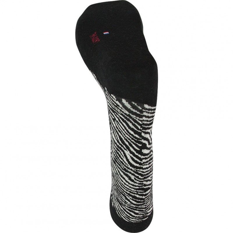 LABONAL Chaussettes Femme Viscose ZEBRE Noir