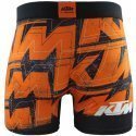 KTM Boxer Homme Microfibre LOG Orange Noir