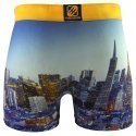 Boxer Homme SFO Bleu et Jaune