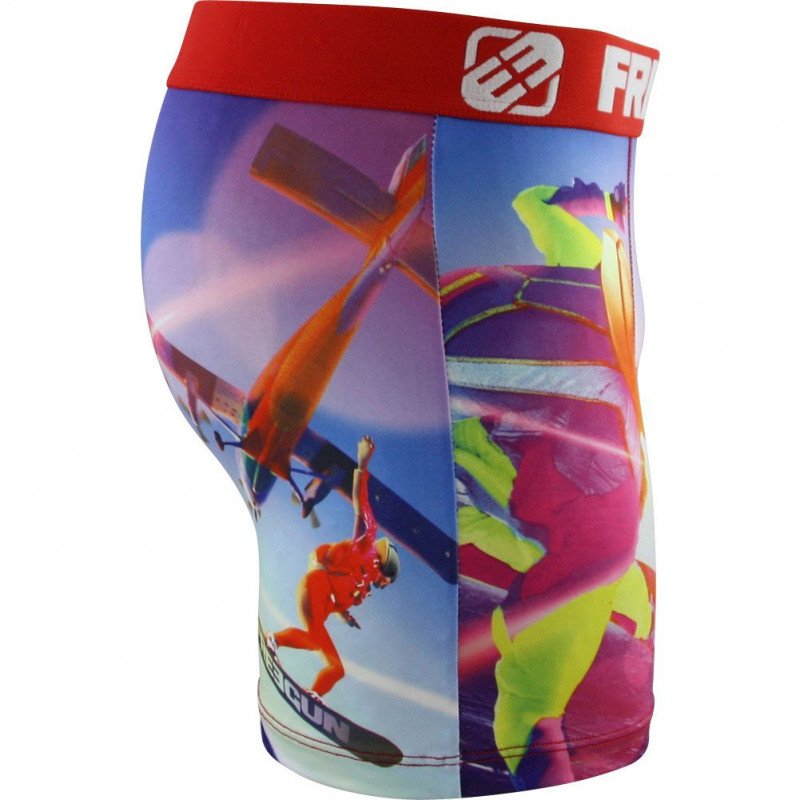 Boxer Homme SKY Bleu et Rose