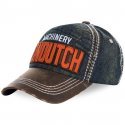 VON DUTCH Casquette Homme Coton DONALD01 Marine Marron