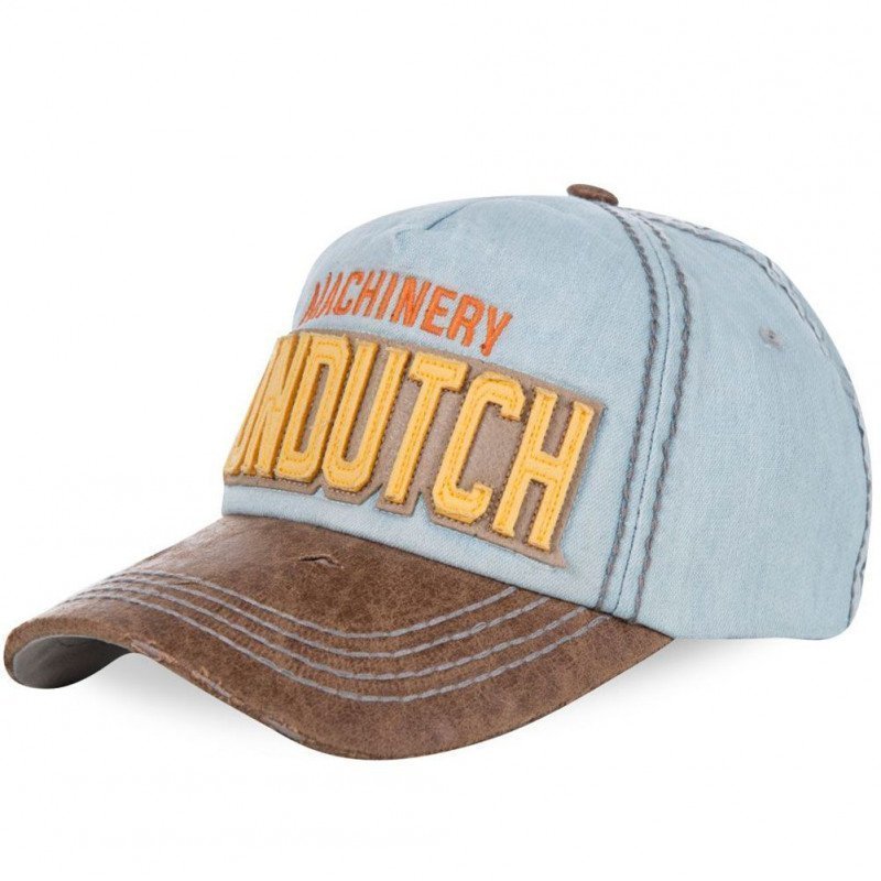 VON DUTCH Casquette Homme Coton DONALD04 Ciel Marron