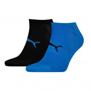 PUMA 2 paires Socquettes Mixte  TRAINLIGHT Noir Bleu PERFORMANCE