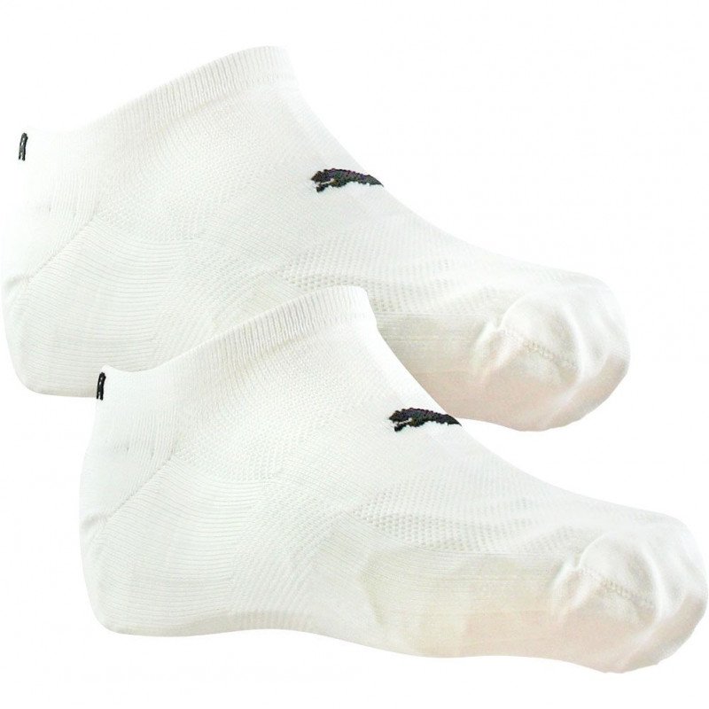 PUMA Lot de 2 paires de Socquettes Mixte Microfibre TRAINLIGHT Blanc PERFORMANCE