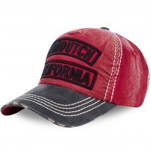 VON DUTCH Casquette Homme Coton NILES02 Rouge