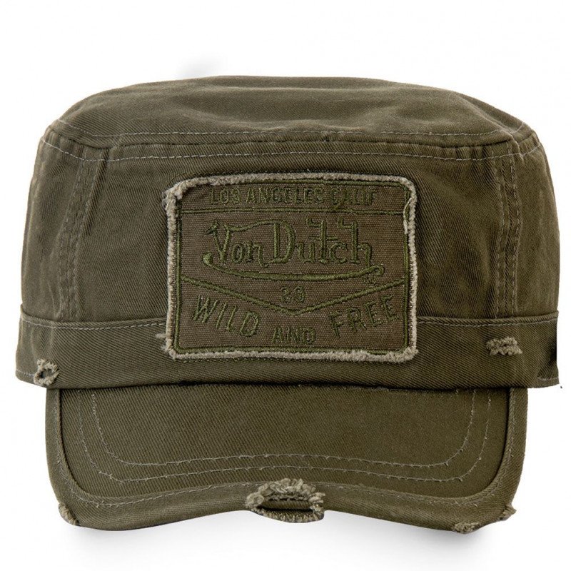 VON DUTCH Casquette Homme Coton ARM4 Kaki