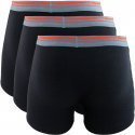 LOT DE 3 Boxer Sous-vêtements Homme DAILY COLORS Noir et Gris