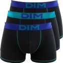 LOT DE 3 Boxer Sous-vêtements Homme MIX AND COLORS Noir et Turquoise