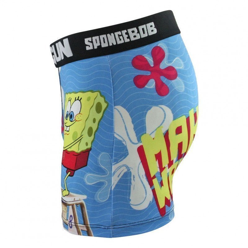 Boxer Homme PLO Bleu et Jaune