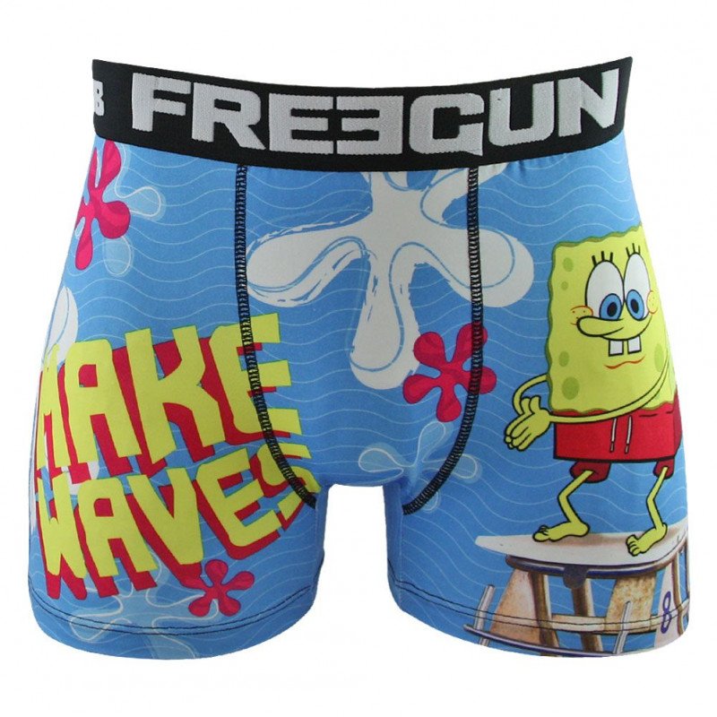 Boxer Homme PLO Bleu et Jaune