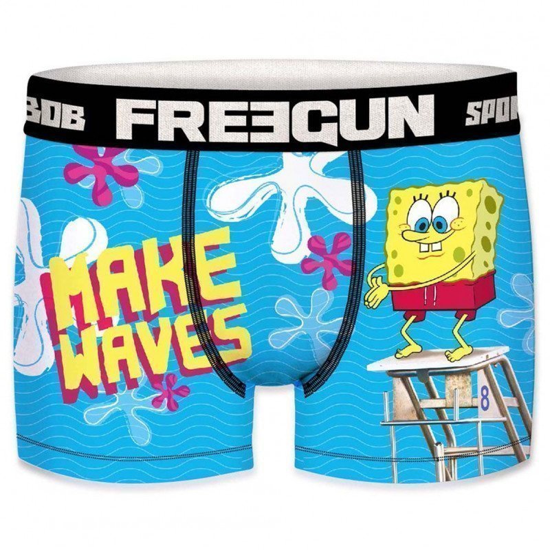Boxer Homme PLO Bleu et Jaune