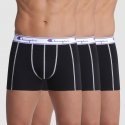 CHAMPION Lot de 3 Boxers Homme Coton CLASSIC Noir