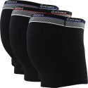 LOT DE 3 Boxer Sous-vêtements Homme TRIO SELECT Noir et Uni